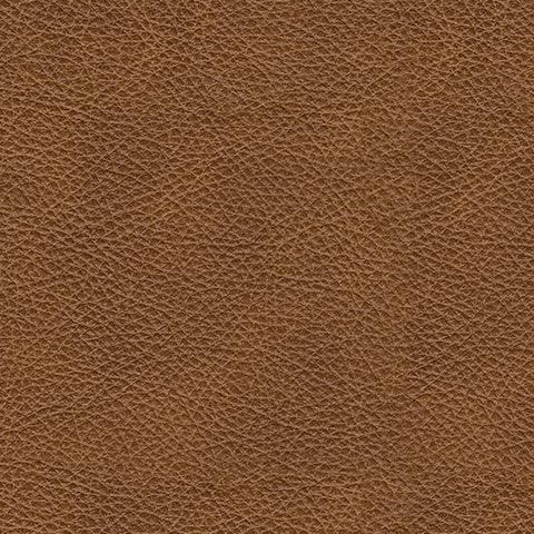 Emilia Caramel Leather Oversized Accent Ottoman - Ella Furniture
