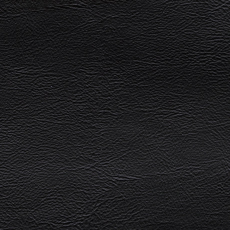 close-up detail of black leather on Emilia 5-Piece Sectional