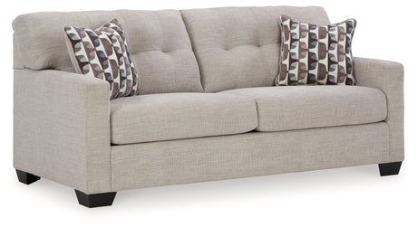 Mahoney Pebble Full Sofa Sleeper head-on view