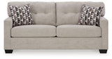 Mahoney Pebble Full Sofa Sleeper side view