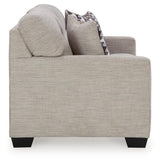 Mahoney Pebble Full Sofa Sleeper back view
