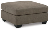 Mahoney Chocolate 2-Piece Sectional with Ottoman - image 5