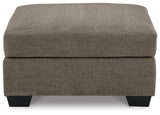 Mahoney Chocolate 2-Piece Sectional with Ottoman - image 6