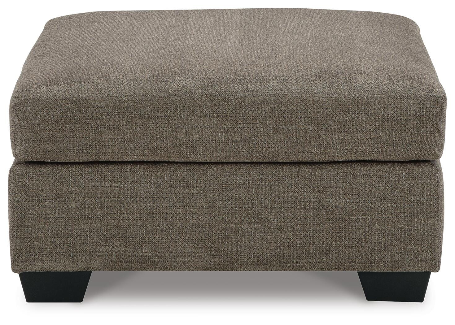 Mahoney Chocolate 2-Piece Sectional with Ottoman - image 7