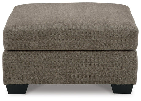 Mahoney Chocolate 2-Piece Sectional with Ottoman - image 7