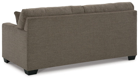Side view showing sofa profile