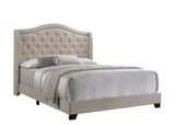 Sonoma Camel Back Full Bed Beige - Ella Furniture