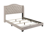 Sonoma Camel Back Full Bed Beige - Ella Furniture