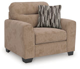 Olten Oversized Chair side alternate angle