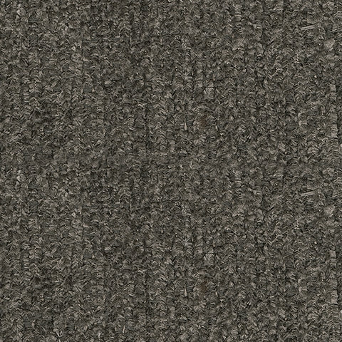 close-up detail of Olten Graphite Chenille fabric on sectional sofa
