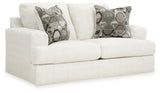 Angle view of Karinne ottoman