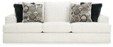 Head-on view of Karinne sofa
