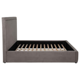 Center support legs with levelers on Lawson bed