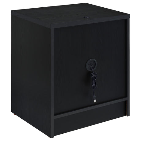 Top surface view showing clean black finish and easy-to-clean surface