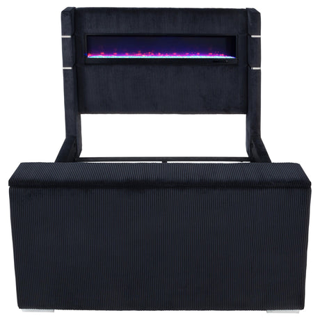Solid pine frame and support legs under bed