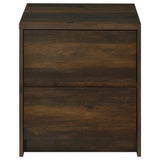 Opened drawer of Westpark nightstand showing storage capacity