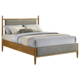Side angle of Mason Full Panel Platform Bed
