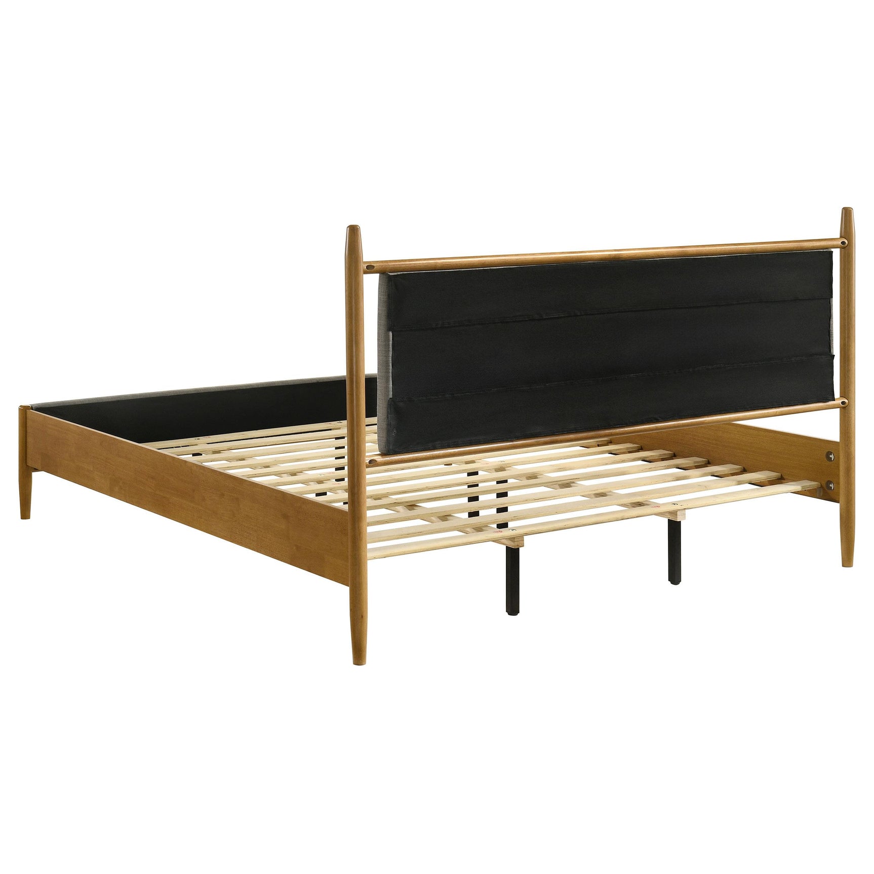 Leg and base detail on Mason Eastern King platform bed
