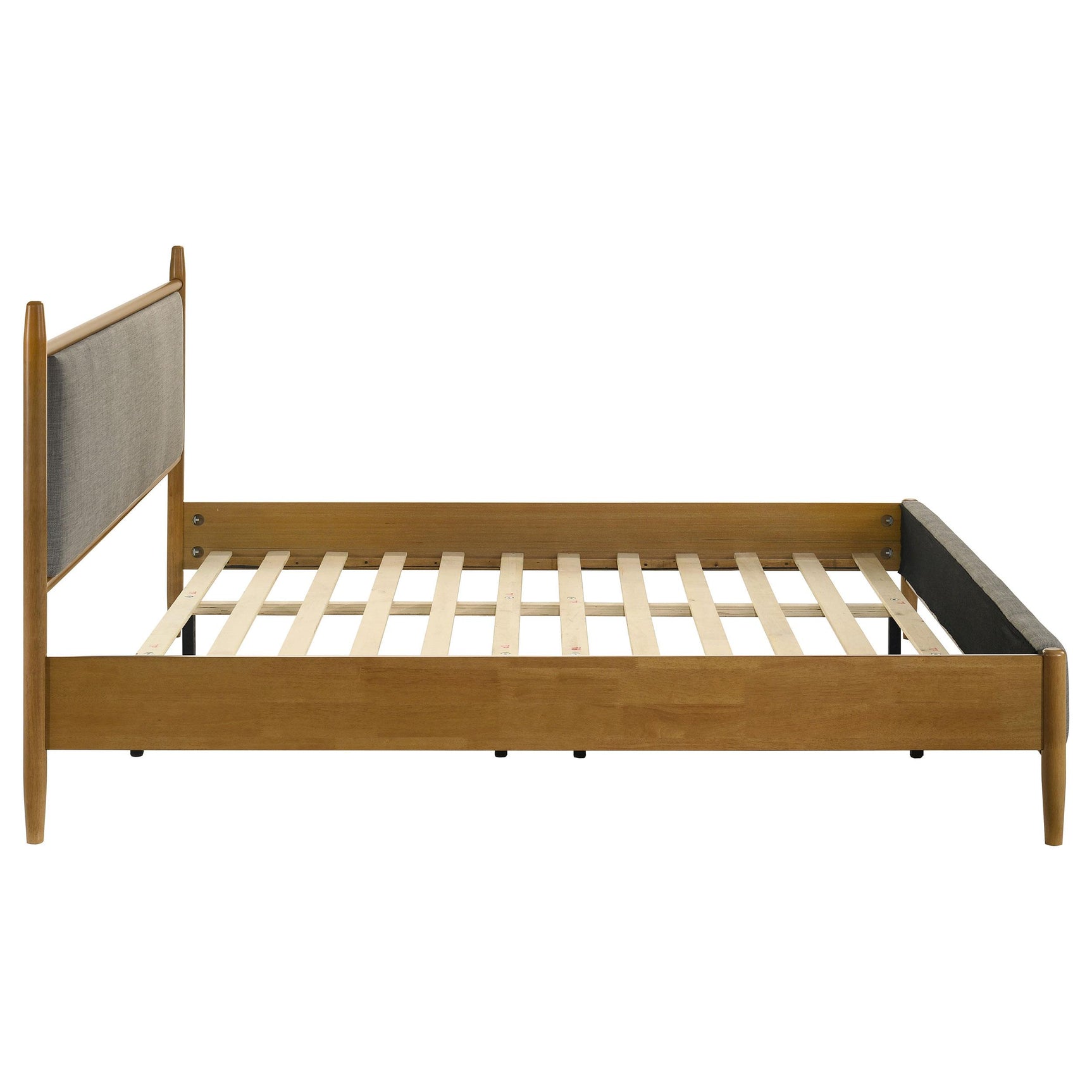 Top view showing platform slats of Mason bed