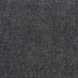 Bed frame showing fabric texture and channel tufting