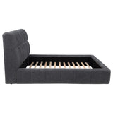 Solid pine frame structure of Nollet bed