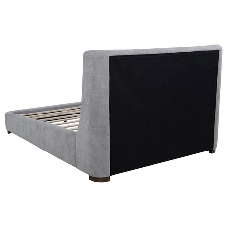 Built-in slats inside Rennes platform bed frame