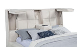 Top view of bed platform slats