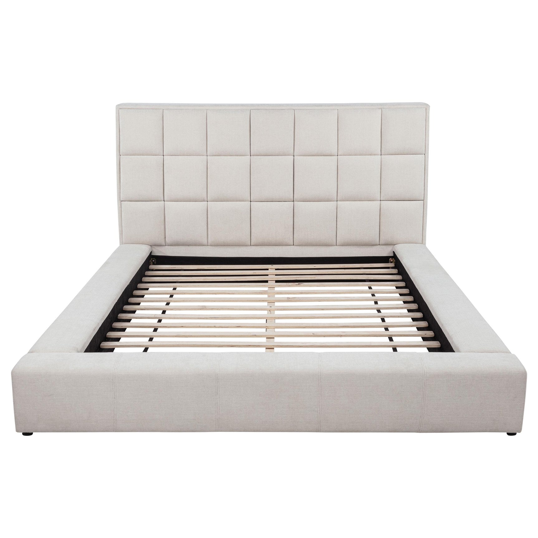 Wide side rails for sit-on convenience