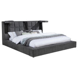 Footboard and side rails with sit-on ledges