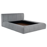 Wilshire Eastern King Bed showing support legs assembly