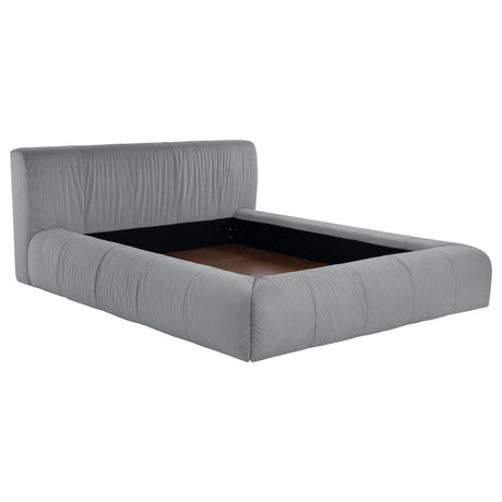Wilshire Eastern King Bed showing support legs assembly