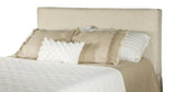 Zoom on button tufting on Izzy headboard