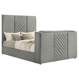 Tara bed footboard motorized TV lift opening with wireless remote