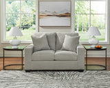 Close-up detail of Greenbriar Smoke seating
