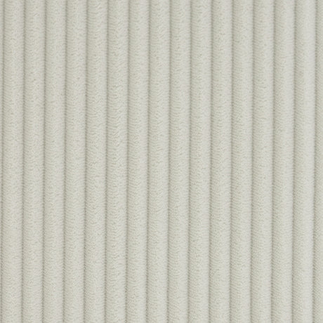 side angle showing texture of Greenbriar Ivory upholstery