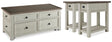 Bolanburg Two-tone Coffee Table with 2 End Tables — product image 2