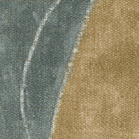 Front angle of Maxon Place navy chenille 3-piece sectional