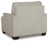 Vayda Pebble Chenille Chair close-up upholstery texture