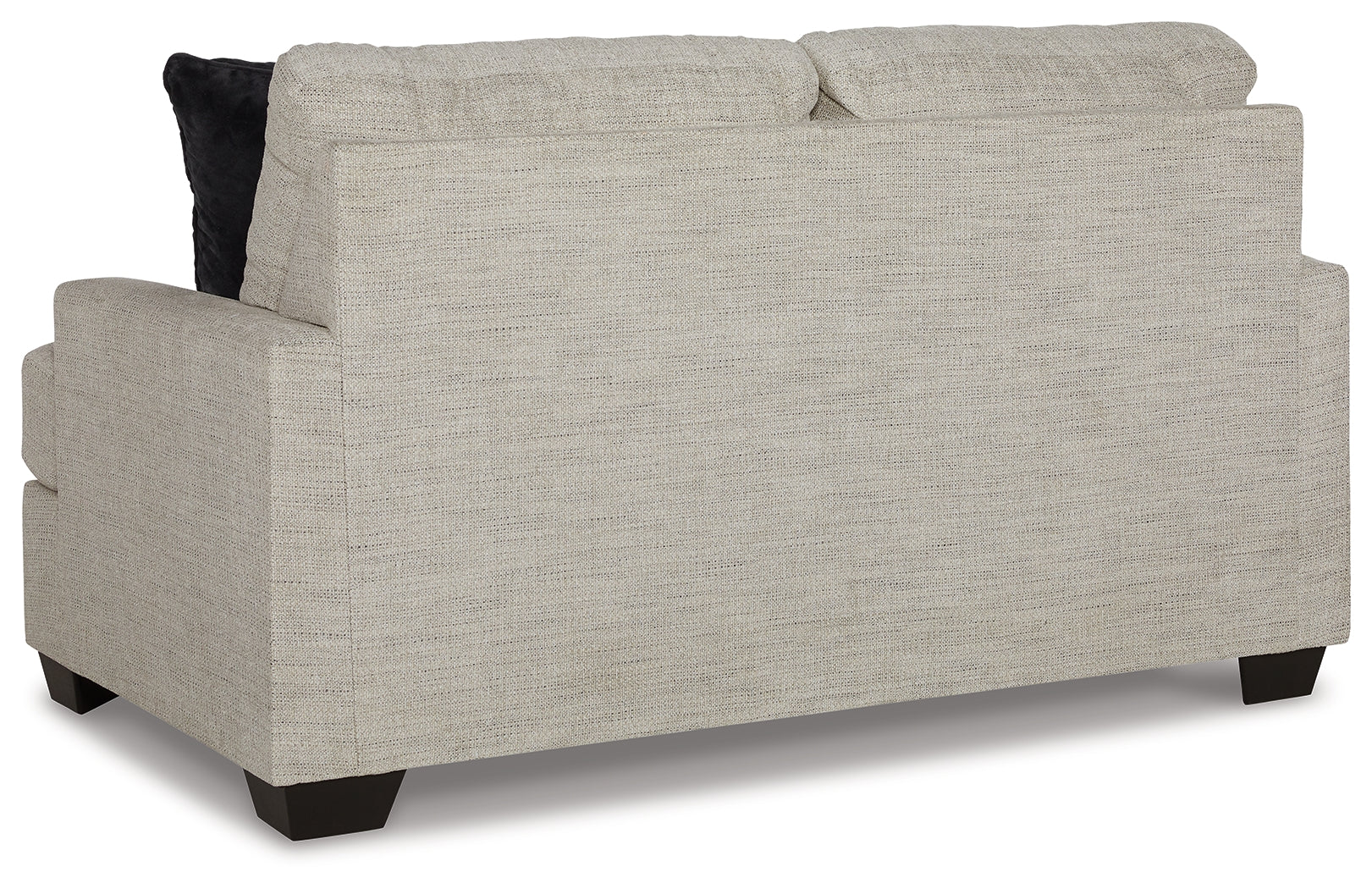 Vayda Pebble Sofa and Loveseat back view