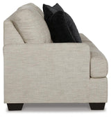 Vayda Pebble Chenille Sofa angled main view