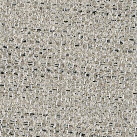 Vayda Pebble Chenille Ottoman angled side view