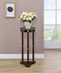 Round Green Marble Top Plant Stand 3315 - Ella Furniture