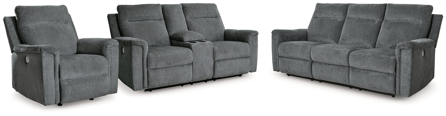 Barnsana Gravel recliner side view