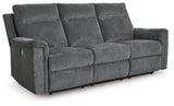 Barnsana sofa angled closed side view
