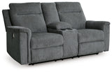 Recliner with extended footrest