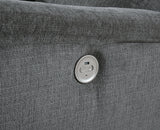 Barnsana Gravel power reclining sofa, loveseat, and recliner set