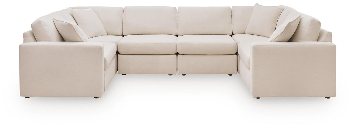 Modmax Oyster 6-Piece Sectional with Ottoman — product image 3
