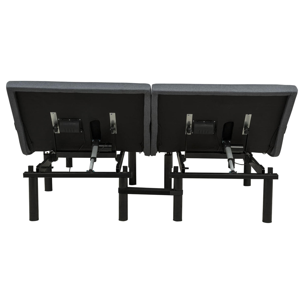Weston Split Eastern King Massage Adjustable Bed Base in Black and Grey — product image 9