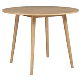 Andrews 5-Piece Round Counter Height Dining Set Light Ash and Black — product image 3