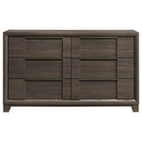Farre 6-Drawer Dresser Dark Brown — product image 3